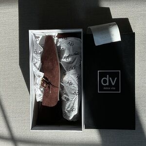 Dolce Vita Women’s Chocolate Brown Faux Suede